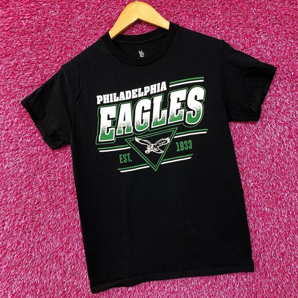 NFL Junk Food Philadelphia Eagles Black Tshirt size XS - Picture 3 of 4